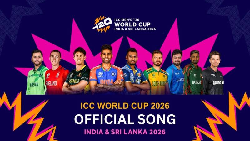 ICC unveils official song ‘Feel the Thrill’ ahead of T20 World Cup 2026