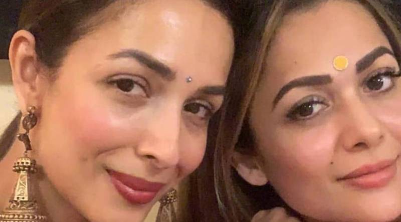Bold and beautiful: Malaika Arora turns up heat with birthday smooch for sister Amrita
