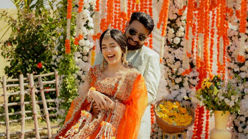 Laiba Khan asks fans to say Masha'Allah as wedding pictures go public