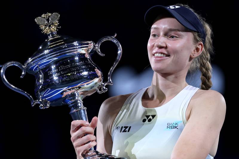 Rybakina keeps her cool to beat Sabalenka in tense Melbourne final