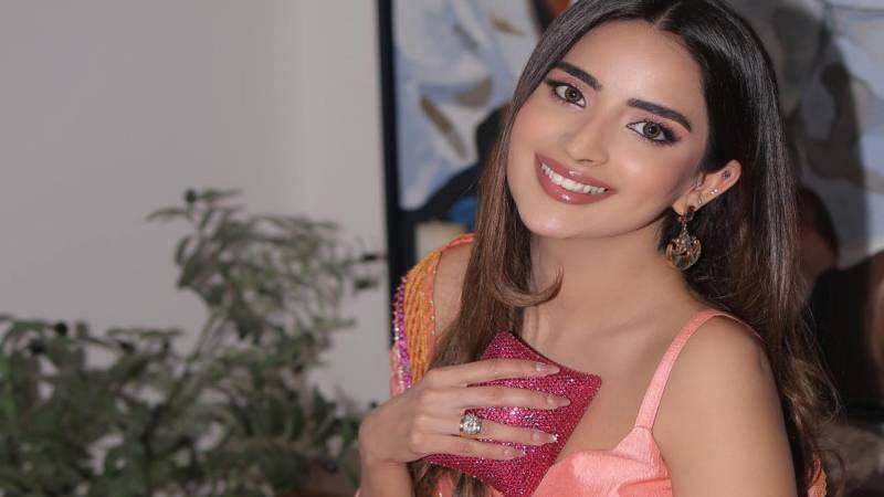 Saboor Aly turns Instagram into fashion runway with designer dress