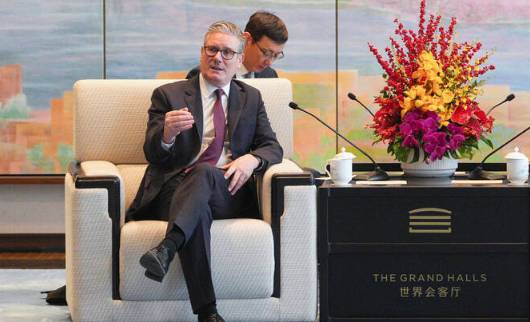 Britain's Starmer ends China trip aimed at ties reset