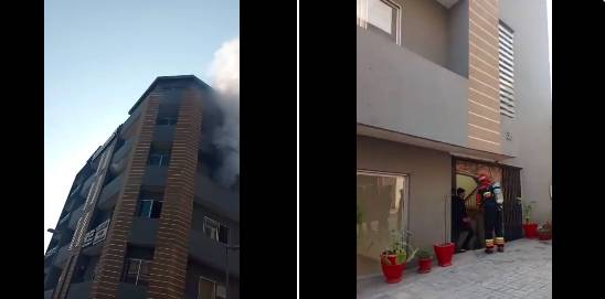 Fire erupts in Bahria Town flats in Rawalpindi