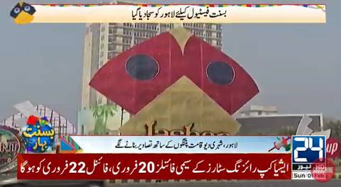 Lahore Basant: Sale of kites, string from today 