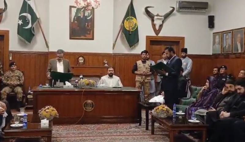 Ali Madad Jatak sworn in as Balochistan Home Minister
