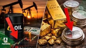 Oil slides, gold loses lustre as Iran threat recedes