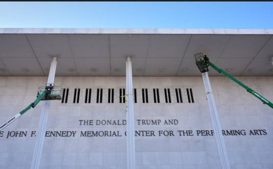 Trump says closing Kennedy Center arts complex for two years