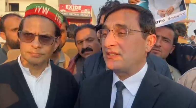 Barrister Gohar shares update on Bushra Bibi’s meeting, raises concerns over Imran Khan’s health