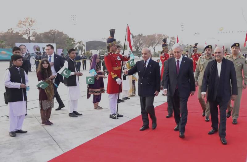Kazakhstan President arrives in Pakistan on two-day visit, to receive Nishan-e-Pakistan