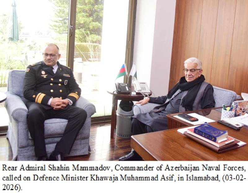 Pakistan, Azerbaijan express satisfaction over the existing level of defence cooperation
