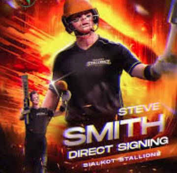 Steve Smith to play for Sialkot Stallions in PSL 11
