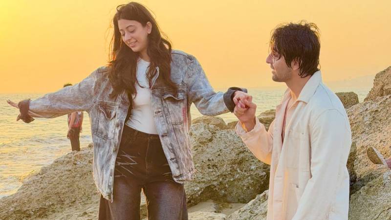 Khaqan Shahnawaz shows off three vibes in one beach day