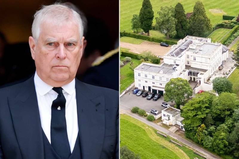 Britain's ex-prince Andrew leaves royal home