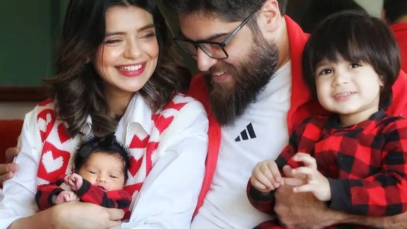 Srha Asgr and Umer hilariously capture every stage of parenthood