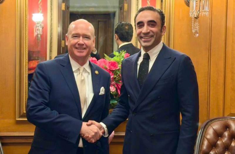 Bilawal, US lawmaker call for cementing Pakistan-US parliamentary ties