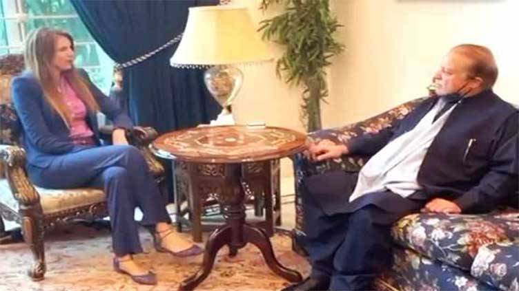At meeting with British HC Jane Marriott, Nawaz calls for stronger Pak-UK relations