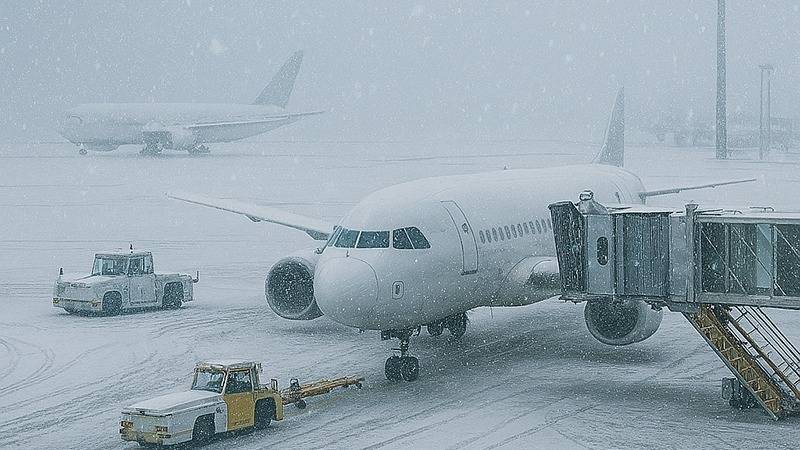 Berlin flights scrapped, delayed by icy winter weather