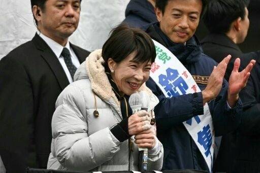 Sanae Takaichi on course for landslide win in Japan election