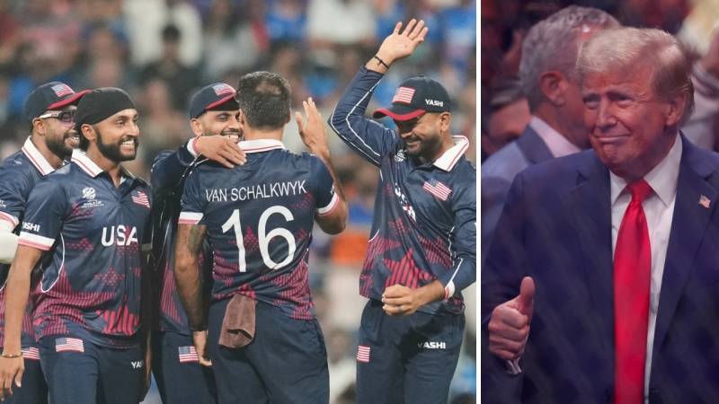 Trump sends support message to US cricket team in T20 World Cup