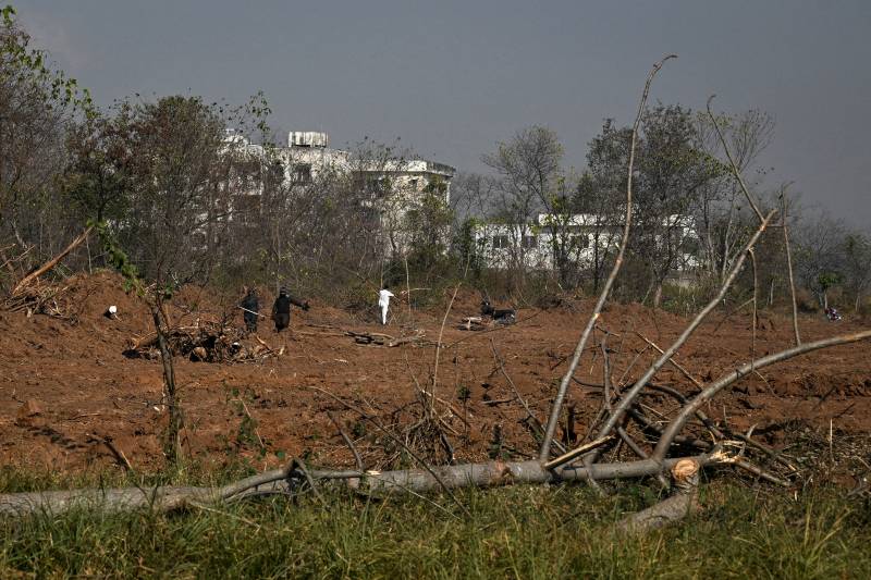Islamabad picks concrete over trees, angering residents