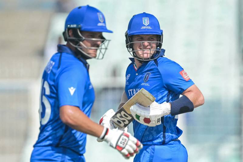 Scotland spoil Italy's T20 World Cup debut with big win