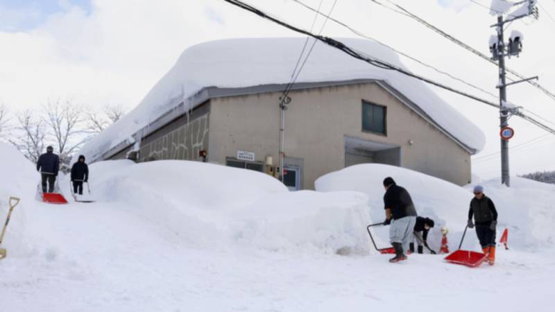 Death toll from heavy snowfall in Japan rises to 46