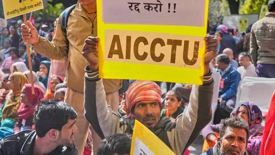 India farmers protest US trade deal