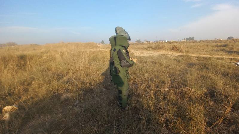 Indian-made anti-tank mine found in Shakargarh village