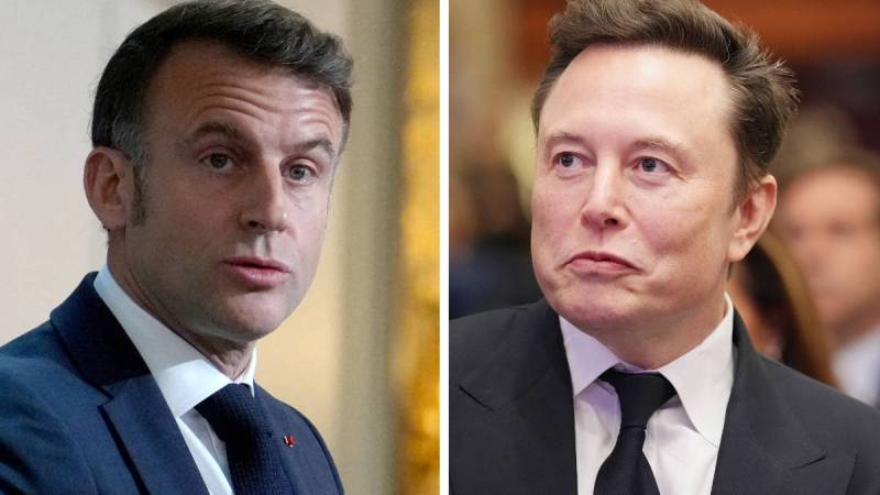 Macron calls Musk 'an oversubsidised guy', prompting retort