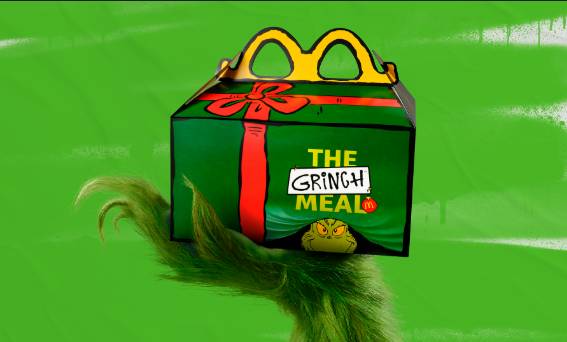 McDonald's sales boosted by Grinch, 'Minecraft' promotions