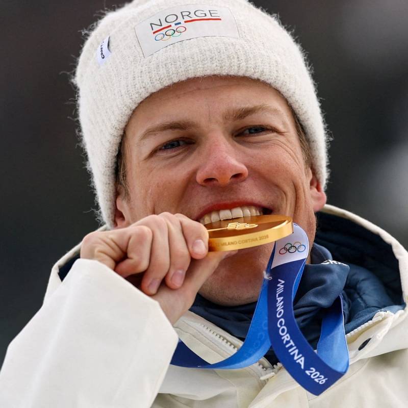 Cross-country king Klaebo equals Winter Olympics record with eighth gold