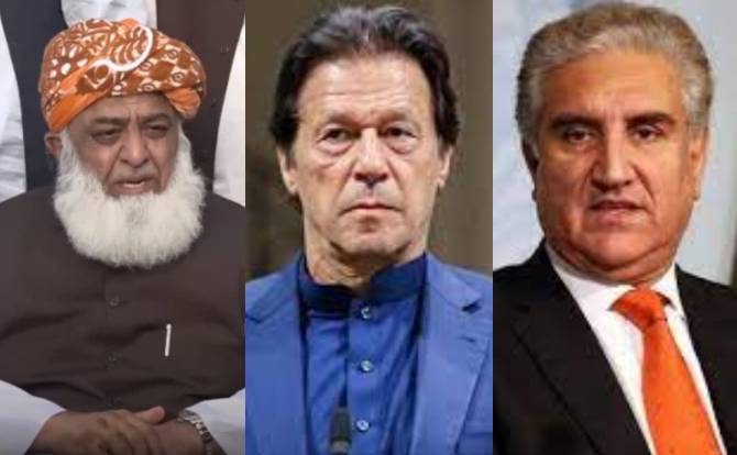Maulana Fazl, Qureshi urge medical facilities for Imran Khan