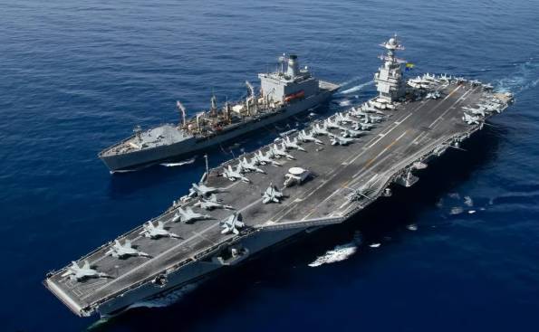 Second US aircraft carrier to deploy to Middle East