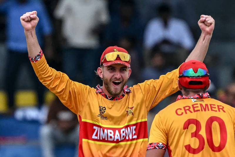 Zimbabwe stun Australia in T20 World Cup clash