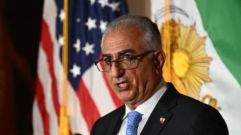 Exiled son of Iran's last shah renews calls for international intervention