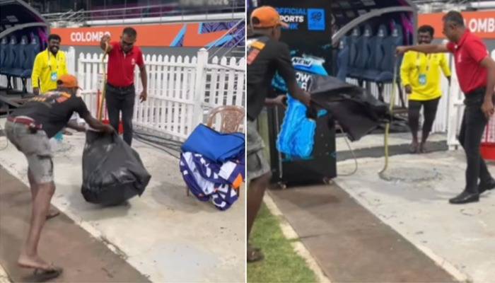 Snake spotted at Colombo Stadium ahead of Pakistan-India T20 World Cup clash