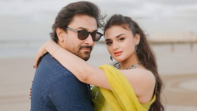 Hira Mani celebrates Valentine’s Day with romantic beach shoot