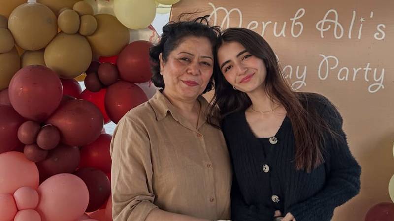 Merub Ali celebrates Valentine’s Day with mother