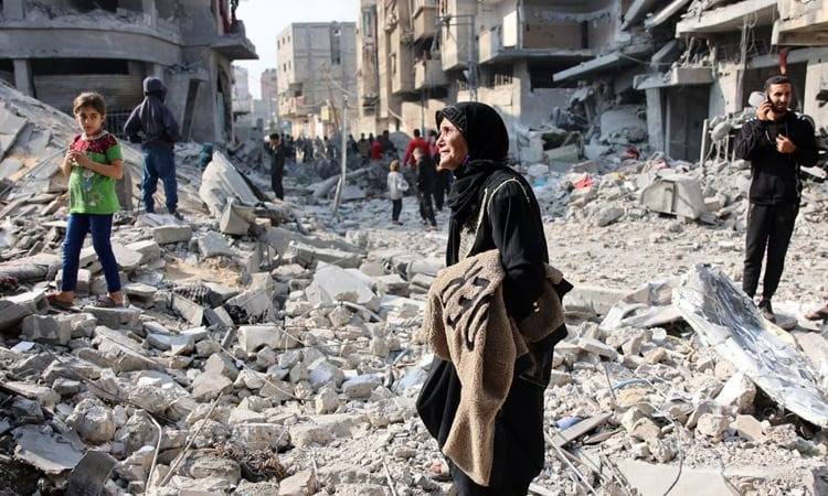 Gaza civil defence says Israeli strikes kill 12