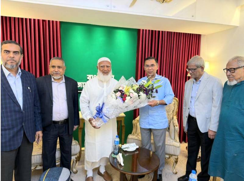 PM-elect Tarique Rahman meets JI Amir at his residence in Dhaka, seeks cooperation