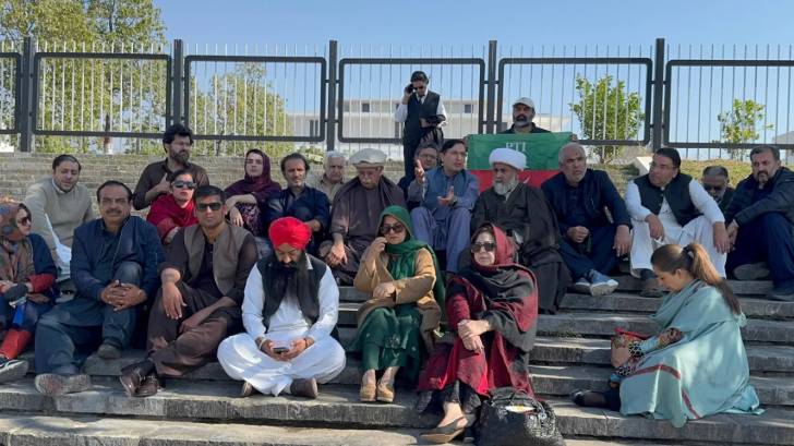 PTI, TTAP’s sit-in against Imran Khan’s health issues enters third day 