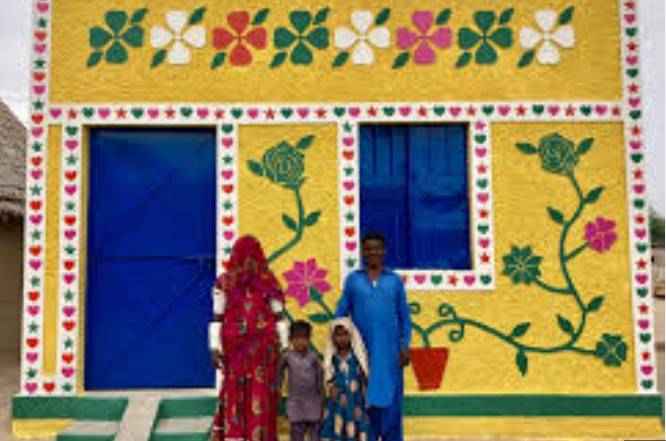 Reps of 41 countries visit Sindh village to see rehabilitation of flood-hit people