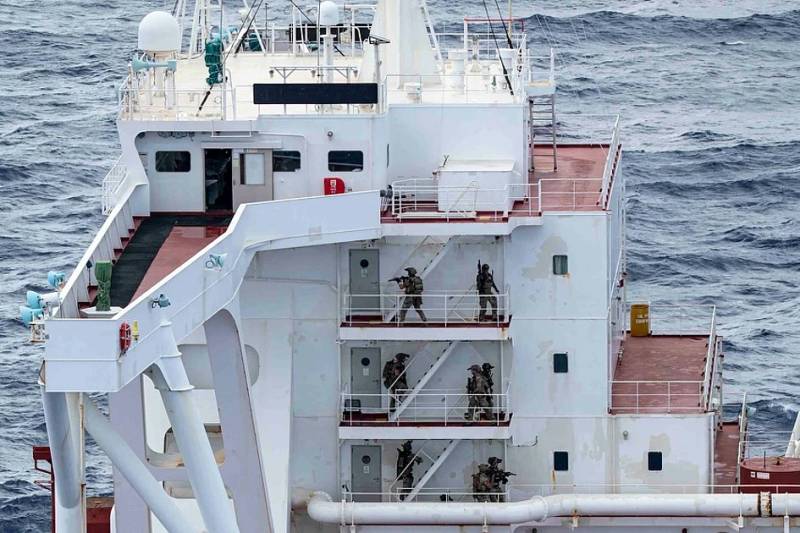 US forces board ship in Indian Ocean that fled Caribbean blockade: Pentagon