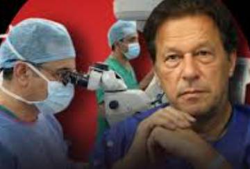 Imran Khan’s eyesight shows improvement, doctors brief opposition