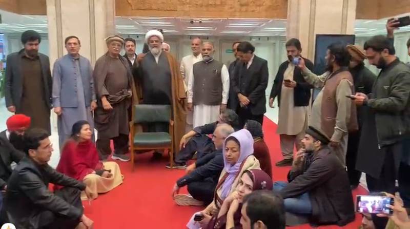 Opposition sit-in enters 5th day in Islamabad Red Zone