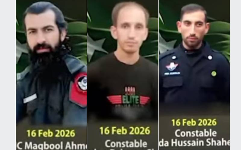 3 wanted terrorists neutralized, 3 cops martyred in Shangla targeted operation
