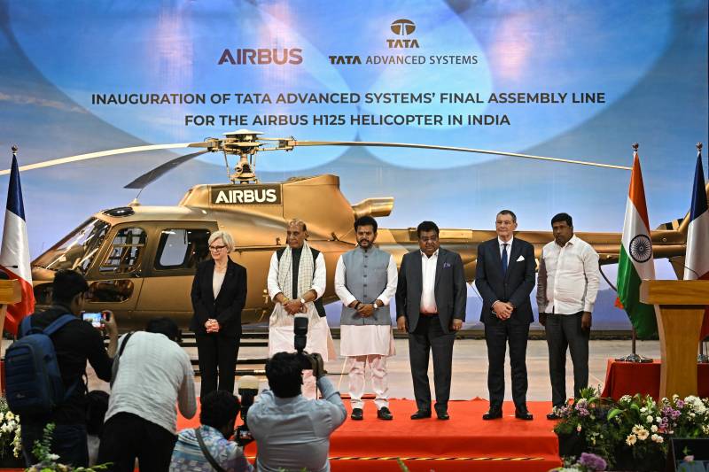 India opens Airbus helicopter assembly line