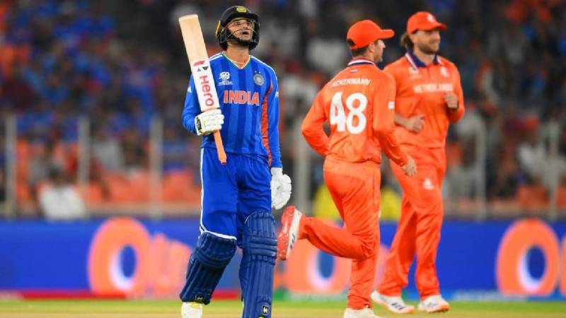 Abhishek Sharma registers third consecutive duck in T20 World Cup 