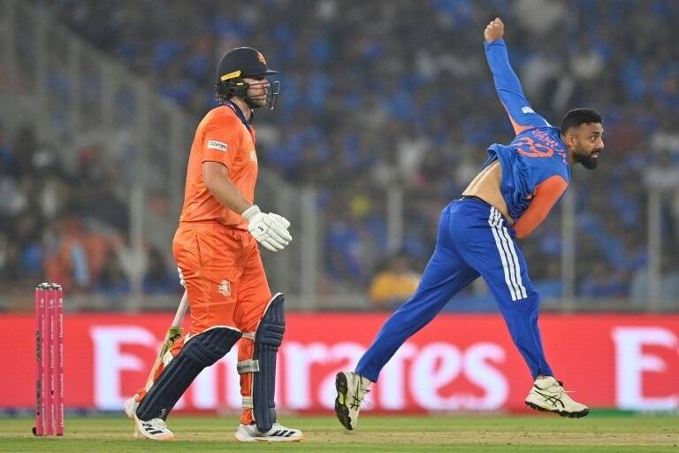 India tune up for Super Eights with hard-fought win over the Dutch