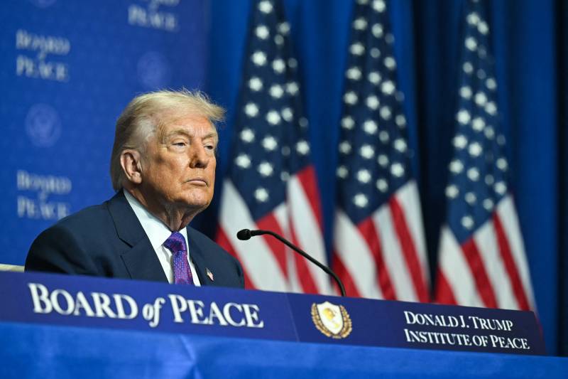 Trump says US to give $10 bn to new 'Board of Peace'